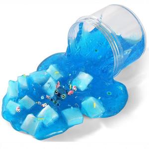 CHENXI 70ML Jelly Cube Crunchy Transparent Crystal Slime Kit 6 Couleurs Éducatif Cadeau de Fête DIY Fabrication de Slime Jouets 14+ - Product Image 3