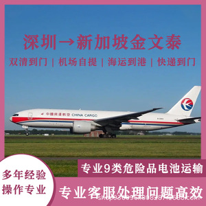 Transport de marchandises dangereuses de Shenzhen Anda Xun Lithium Battery Freight Singapore Air Sea Express, livraison porte à porte DDP CIF. - Product Image 2
