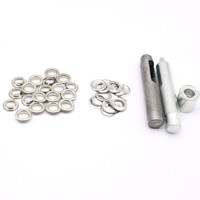 Outil de réglage d'œillets et œillets en laiton, 100 pièces, 100mm, kit de rivets, personnalisable