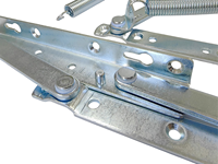 En gros, Accessoires de quincaillerie pour meubles en fer : Mécanisme de canapé pliant, Charnière de lit inclinable réglable, Support de levage pour gain de place
