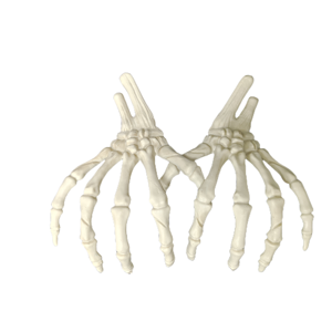 Squelettes d'Halloween, squelettes simulés, squelettes de mains décorés pour maison hantée, bar, horreur - Product Image 2