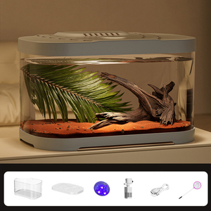 2025 Hot Selling Aangepaste Ecologische Bureaubladvisbak Zelfcirculerende Ecologische Visbak - Product Image 4