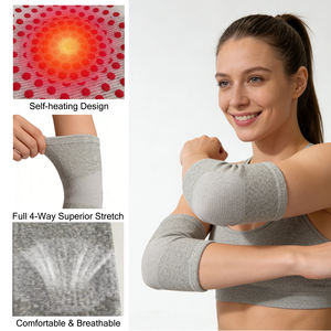 Attelle pour le coude de <span class=keywords><strong>tennis</strong></span>, chaleur naturelle, soutien articulaire du coude, coussinets chauffants pour les muscles, attelles durables pour le coude - Product Image 4