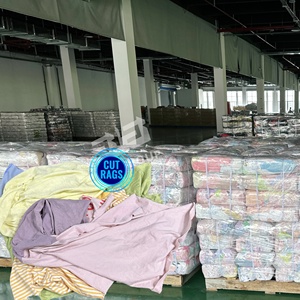 100% Cotton <strong>White</strong> Mechanic Rags Garment Scraps Bulk Mixed Rags <strong>Used</strong> Printed T <strong>Shirt</strong> Wiping Rags - Product Image 1