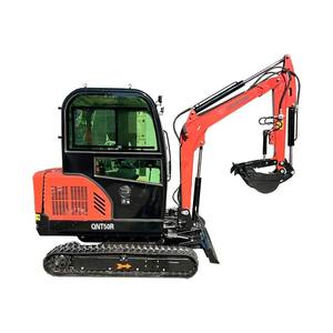 AGT QNT 50R Mini Excuvator 3 Ton RATO Engine Mini & Small Excavator Gasolina Mini Digger Original Crawler - Product Image 5