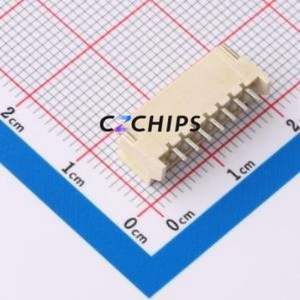 ZX-PH2.0-WT7P Wire-to-Board Pin Header SMD,P=2mm,Horizontal Mount Connector 1x7P 2mm Horizontal Mount PH - Product Image 2