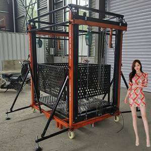 Sistem pengangkat hidrolik perancah listrik tugas berat desain dapat dilipat untuk gigi konstruksi harga grosir penggunaan gudang - Product Image 6