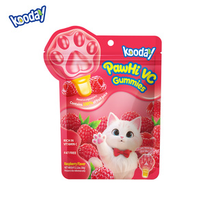 Gommes à la vitamine C en forme de patte de chat mignonnes, friandises adorables en forme de griffe, riches en nutriments stimulant l'immunité pour tous les âges - Product Image 5