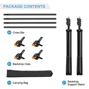 PULUZ-Soporte de fondo ajustable de 2x3M, accesorio para fondos de fotografía, estudio de vídeo y foto, Drop Stand - Product Image 5