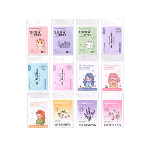 Papel Absorbente de Aceite LMLTOP, 50 Unidades, Toallitas Faciales Refrescantes para Control de Grasa, Maquillaje, Retoques, Portátil - Product Image 4