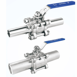 Tubería de Acero Inoxidable de Tres Piezas con Rosca Externa para Gas, Desmontable y Ensamblable Manualmente, Suministrada por Fábrica, OEM - Product Image 3