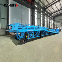 Rampe hydraulique mobile pour conteneurs, plateforme de chargement et de déchargement, pont de levage pour chariots élévateurs, niveleur de quai pour entrepôt