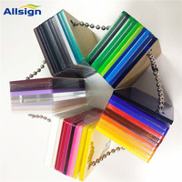 Tableau de dessin magique pour enfants, 3 mm, violet, blanc, noir, orange, jaune, feuille de plastique colorée en plexiglas