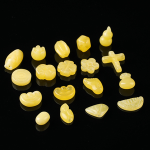 Jd Đá Quý Bán Buôn Ép Hổ Phách Chất Lượng Cao Không Thường Xuyên Lỏng Hạt Lý Tưởng Cho Tự Làm Đồ Trang Sức Làm - Product Image 5