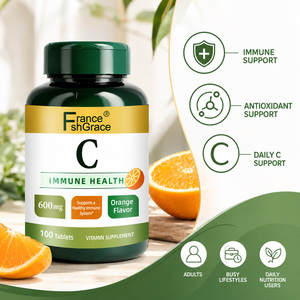 Suplemento de Vitamina C Nutracéutico Shecome, Sabor Naranja, Favorece la Salud del Cabello, la Piel y las Uñas, 100 Tabletas de Vitamina C - Product Image 2
