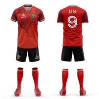 Vêtements de football sublimés, designs personnalisés d'uniformes de clubs sportifs, uniformes de football pour femmes
