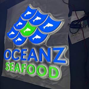 Letreiro Personalizado em LED YD, Sinalização Publicitária Iluminada, Letras Canal em Metal, Sinais Empresariais 3D em LED para Exterior - Product Image 3