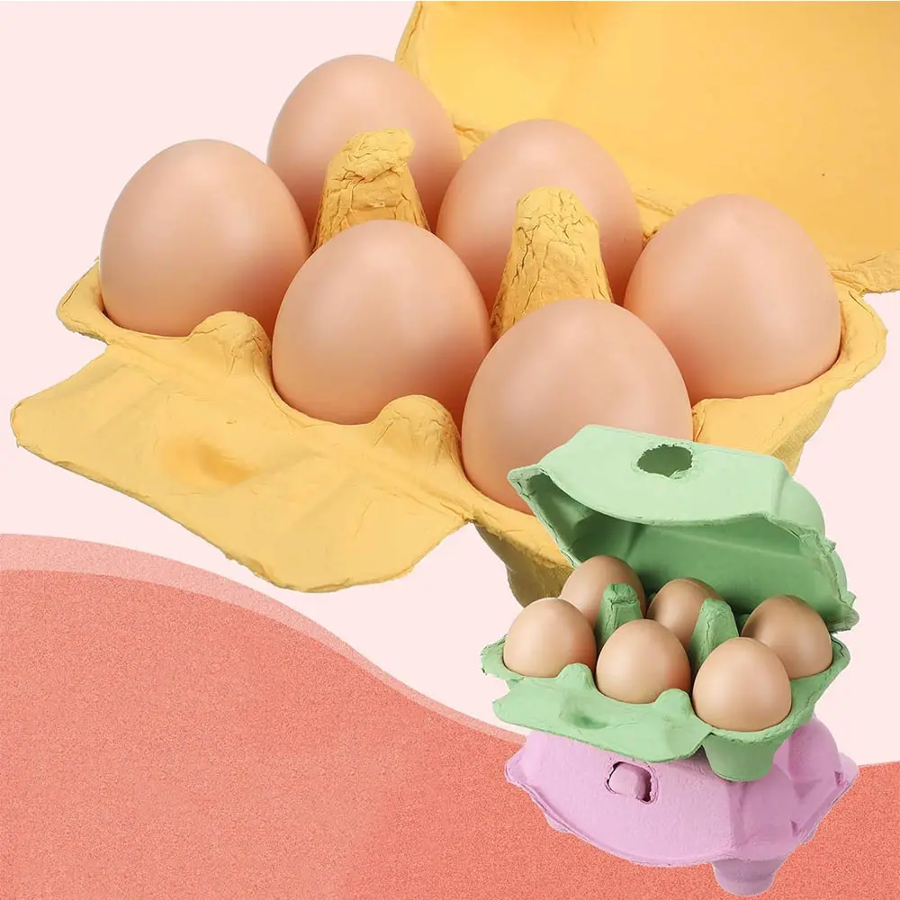 Biodegradabile uovo sfuso cartoni all'ingrosso stampa all'ingrosso di cartoni di uova alla rinfusa fabbrica vendita diretta cartoni per uova