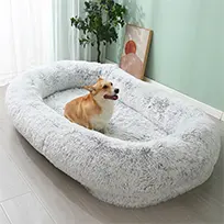 Lusso soffice letto per cani umano gigante lavabile per persone adulti cani di grandi dimensioni Pet