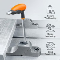 Kit de fixation pour machine de fraisage, ensemble de goujons à fente en T en acier robuste de qualité industrielle supérieure, modèle YK0088 Zhejiang