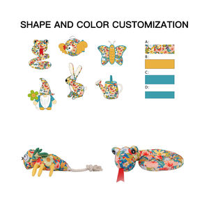 Üretici Toptan Özel Logolu Sevimli Tasarım Köpek Evcil Hayvan Çiğneme Oyuncağı - Product Image 4