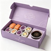 Boîte d'emballage alimentaire biodégradable, boîte pour frites de qualité alimentaire, boîte jetable pour plats à emporter, boîtes pour sushis