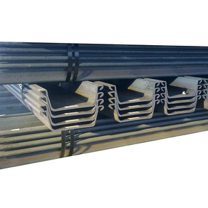 Useds laminés à chaud 400x125x13mm 12 mètres de pieux concrets de tôle d'acier d'U - Product Image 3
