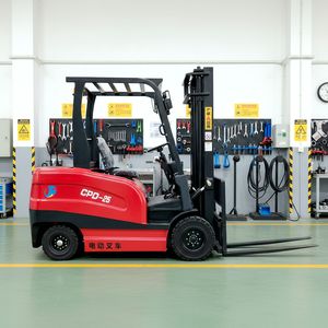 מלגזה איכותית 3.5 טון, מלגזה <span class=keywords><strong>4</strong></span> טון, תצורה גבוהה, סוללת ליתיום, מנוע, צמיגים מלאים, מחיר זול - Product Image 3