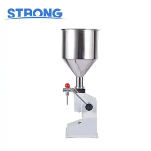 Factory Direct Sales A03 Manual Stainless Liquid Cosmetic Butter Sauce Honey Juice cream oil manual Liquid Filling Machine