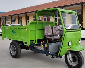 Hızlı şarj uzun Life bataryası Powered ağır çift koltuklu kargo için kaliteli üç tekerlekli bisikletler - Product Image 5