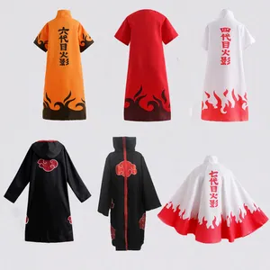 Cadılar bayramı Narutos Cosplay kostüm Anime japon Sasuke Uchiha Itachi Akatsuki naruclothing giyim