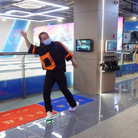Juegos de movimiento para interiores AR Forma dinámica Estilo Acción VR Deporte Holograma Proyector Acción interactiva Parques de atracciones para interiores