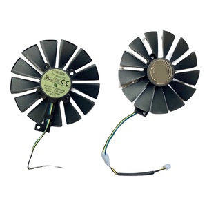 Ventilador de Refrigeración para Tarjeta Gráfica/Vídeo T129215SM DC12V 0.25AMP para ASUS STRIX <span class=keywords><strong>RX570</strong></span> <span class=keywords><strong>4G</strong></span> GAMING - Product Image 1