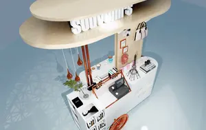 Exhibidor de Libros, Mostrador para Venta al por Menor, Barra de Aperitivos, Bolsas, <span class=keywords><strong>Boutique</strong></span>, Tienda - Product Image 4