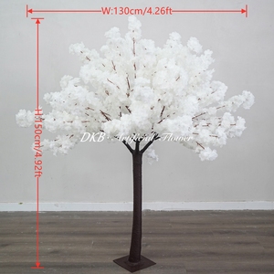 โรงงาน DKB ขายส่งต้นซากุระสีขาว ชมพู แดง สูง 1.5 เมตร สำหรับตกแต่งโต๊ะงานแต่งงาน - Product Image 2