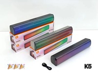 Vente en gros en usine Haut-parleur portable Barre de son sans fil Système de son surround Mini barre de son lumineuse RVB Haut-parleurs USB AUX