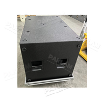 PAKLAM AUDIO Caisson de basses professionnel double 18 pouces pour extérieur, système audio de qualité supérieure avec caisson de basses de 18 pouces