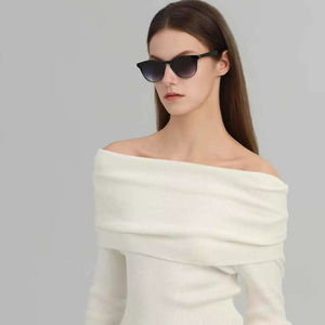 <span class=keywords><strong>UM</strong></span> 6202时尚女装复古高端复古太阳镜新款跨界CP Arms欧美街头风格太阳镜 - Product Image 1