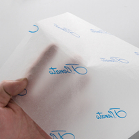 Emballage personnalisé en papier avec logo, en forme d'étoile et de lune, 20 unités, emballage cadeau