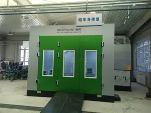LX1 Pabrik Cina Harga Grosir Stan Semprot Mobil Otomotif Cat Pengeringan Baking Oven Peralatan Pemasok Mesin