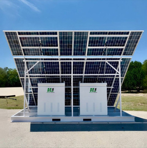 Station de production d'énergie solaire Hj 40 kWh avec stockage d'énergie et tours de télécommunications Hj-z06-10o pour solutions d'alimentation hybride pour micro-réseaux - Product Image 1