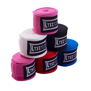 Vendas de Boxeo de Algodón Coloridas con Logotipo Personalizado, Semi-Elásticas, Ecológicas, de Alta Calidad - Product Image 1