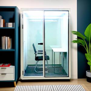 Home Recording Studio Silent Sleep Bin Schall dichter Raum für Klavier übungen Singen Abnehmbare Funktionen für den Büro-oder Heimgebrauch - Product Image 2