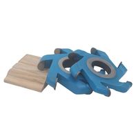 Fraise à bois en carbure pour le fraisage, diamètre de tige de 1/4 mm, avec rainures mâle et femelle pour les fraiseuses à broches