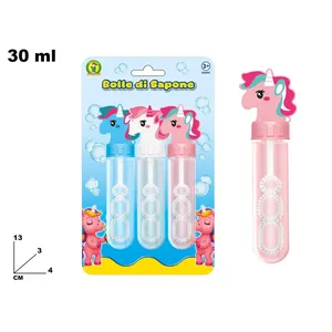Unicorn <b>Bubble</b> Tubes 30 Ml 3 Pcs For <b>Kids</b> <b>Bubble</b> Toys - Product Image 3