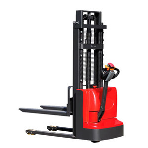 Apilador hidráulico de 1500kg, apilador de palés totalmente eléctrico, precio de fábrica - Product Image 1