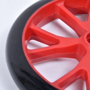 Rueda sólida duradera de PU para patines de rueda delantera y sillas de ruedas, monopatín con batería de litio, Rodas - Product Image 3