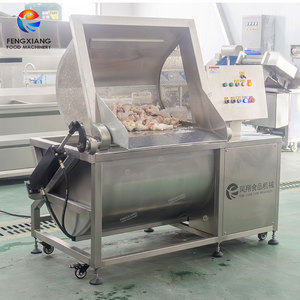 Lavadora de Tanques Inclinables con Ozono y Ultrasonido, Equipo para Lavar Pescado y Carne de 300-500 kg/h - Product Image 2