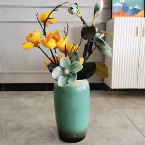 Decorazione per la casa moderna grande decorativo in piedi alti vasi di ceramica grande vaso di fiori per soggiorno giardino - Product Image 4