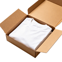 Boîtes de produits personnalisées pour vêtements, boîtes d'expédition pliables en carton ondulé, boîtes postales de marque pour l'emballage